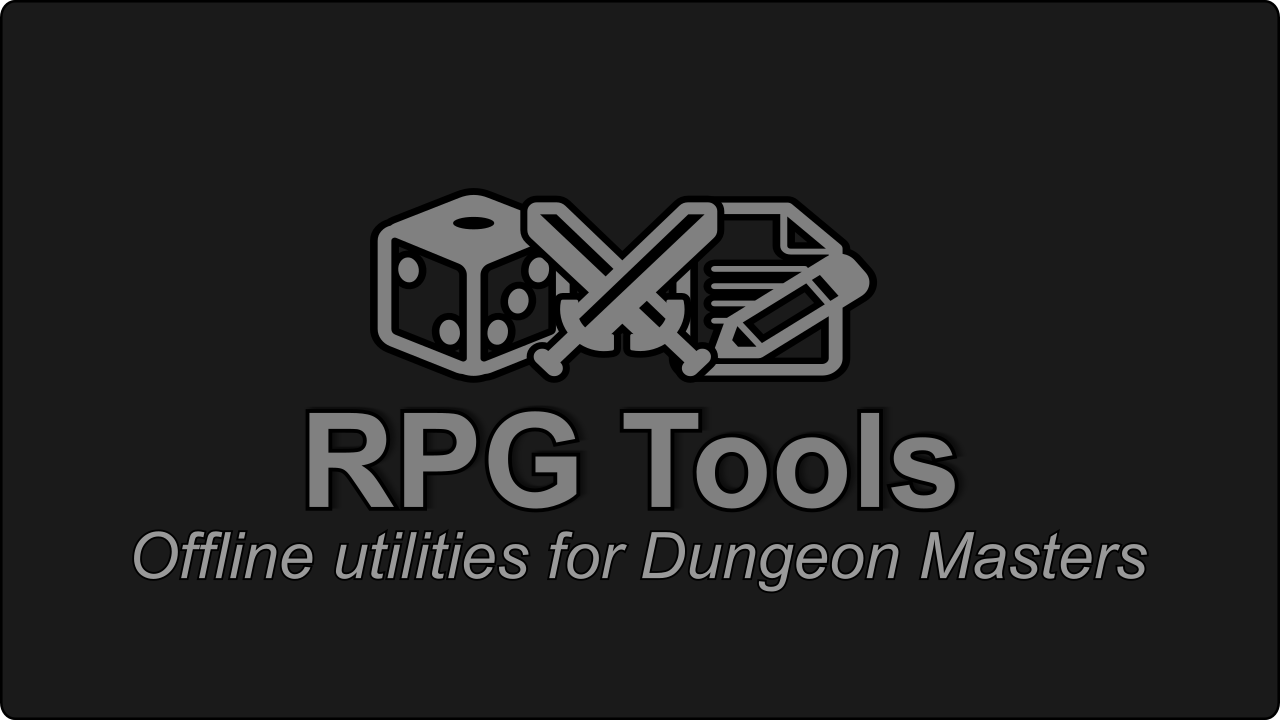RPG Tools Desktop